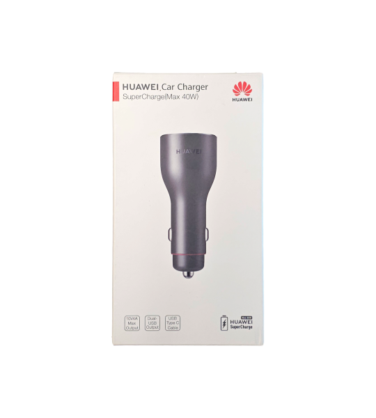 Huawei Car Charger (dual USB output) Supercharge (40W) - Black