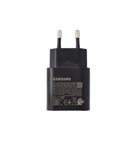 Samsung 25W Fast Travel Adapter (USB-C) Bulk - Black